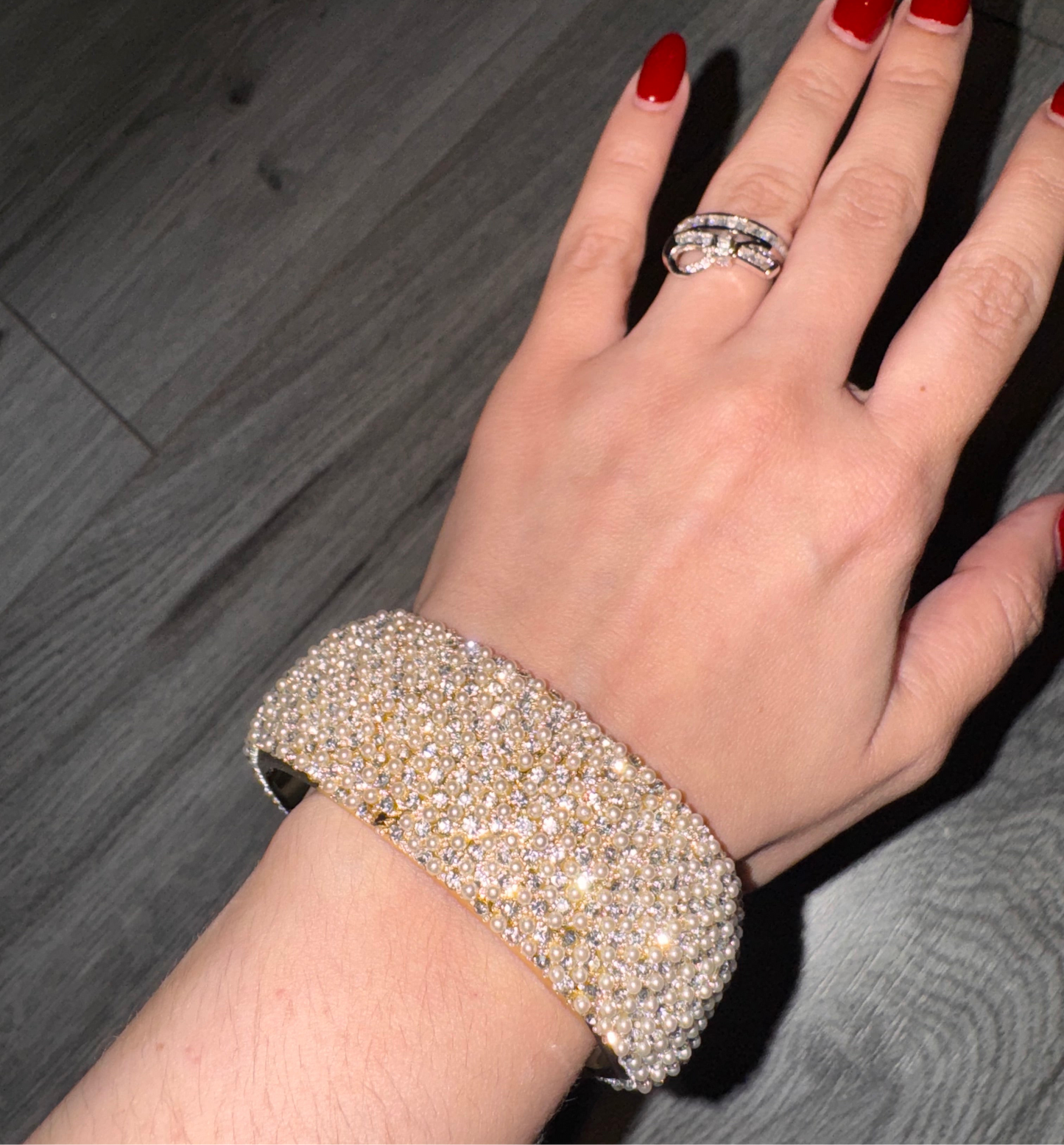 PULSERA PEARLS