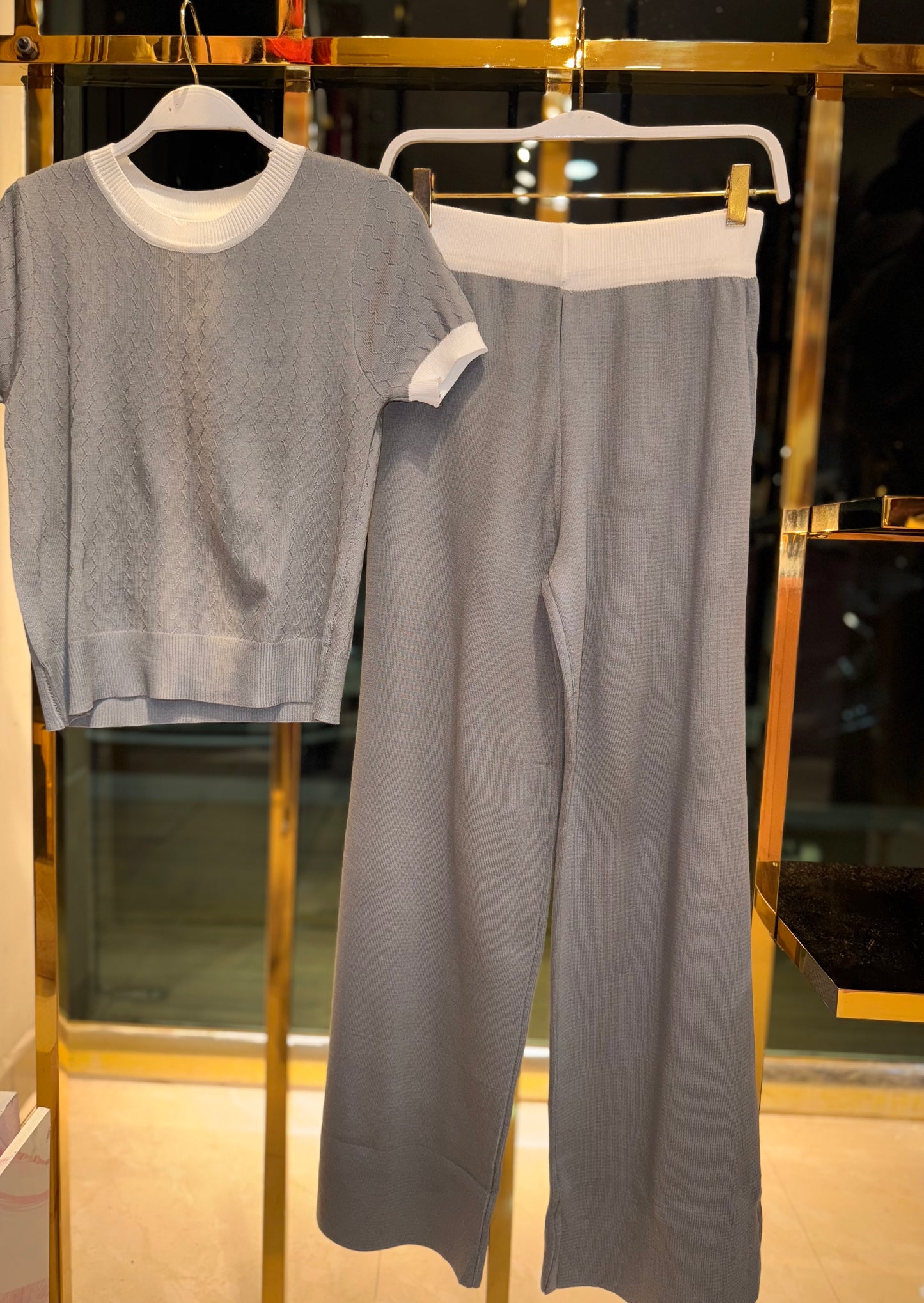 SET VIOLET GRIS