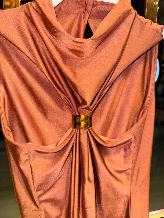 BLUSA AMELIA MOKA