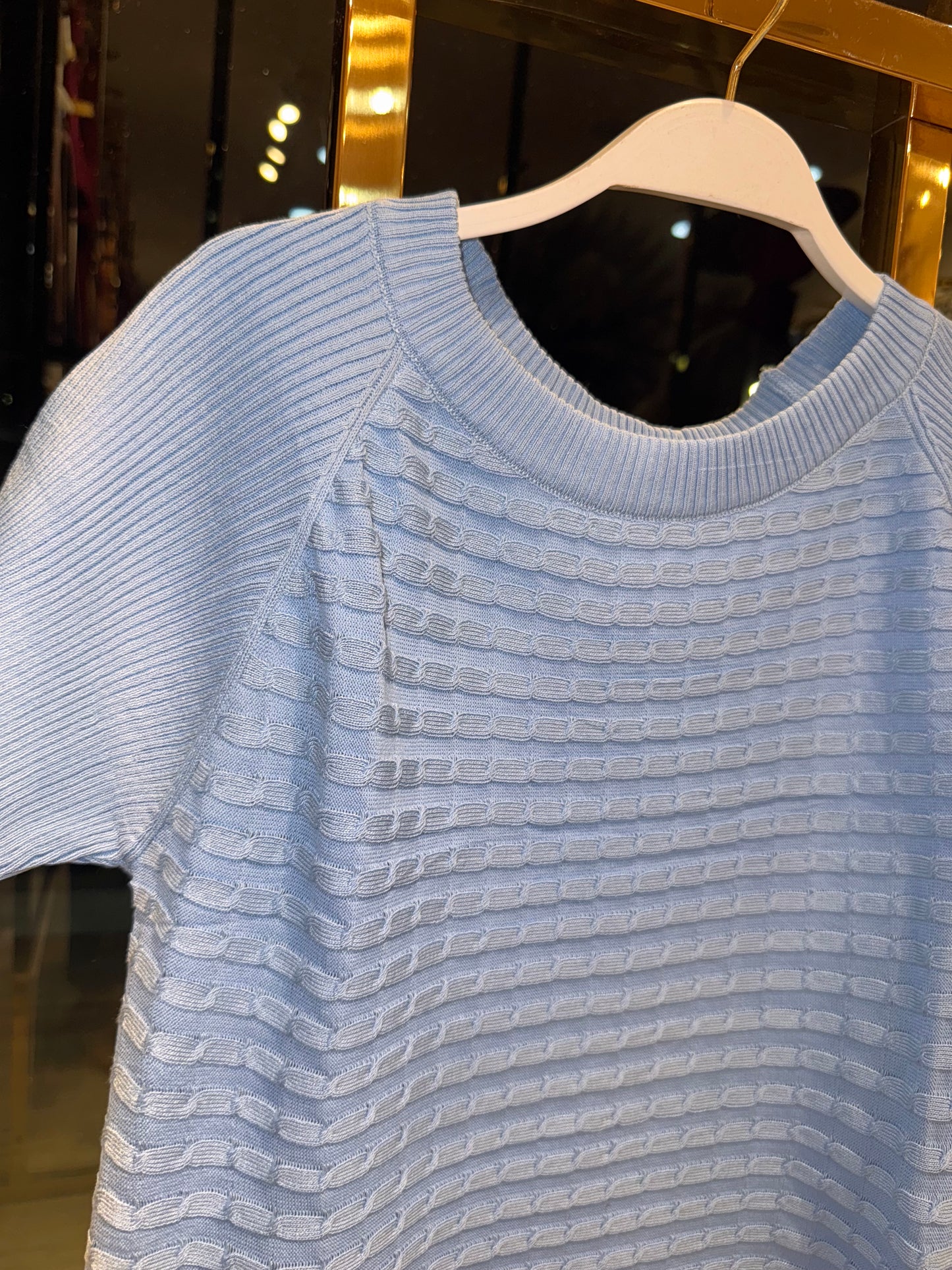 BLUSA HONEY AZUL