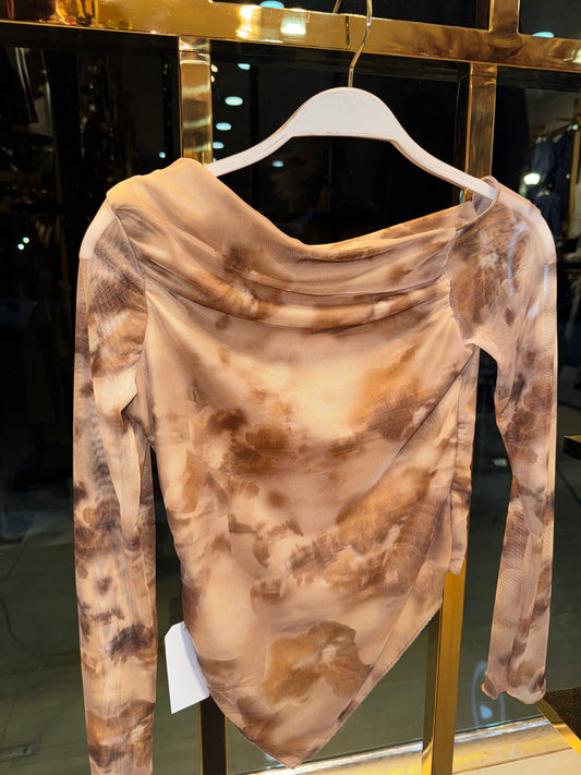 BLUSA AURELIA MOKA