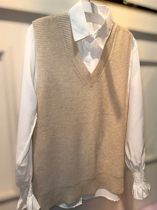 BLUSA LEONI NUDE