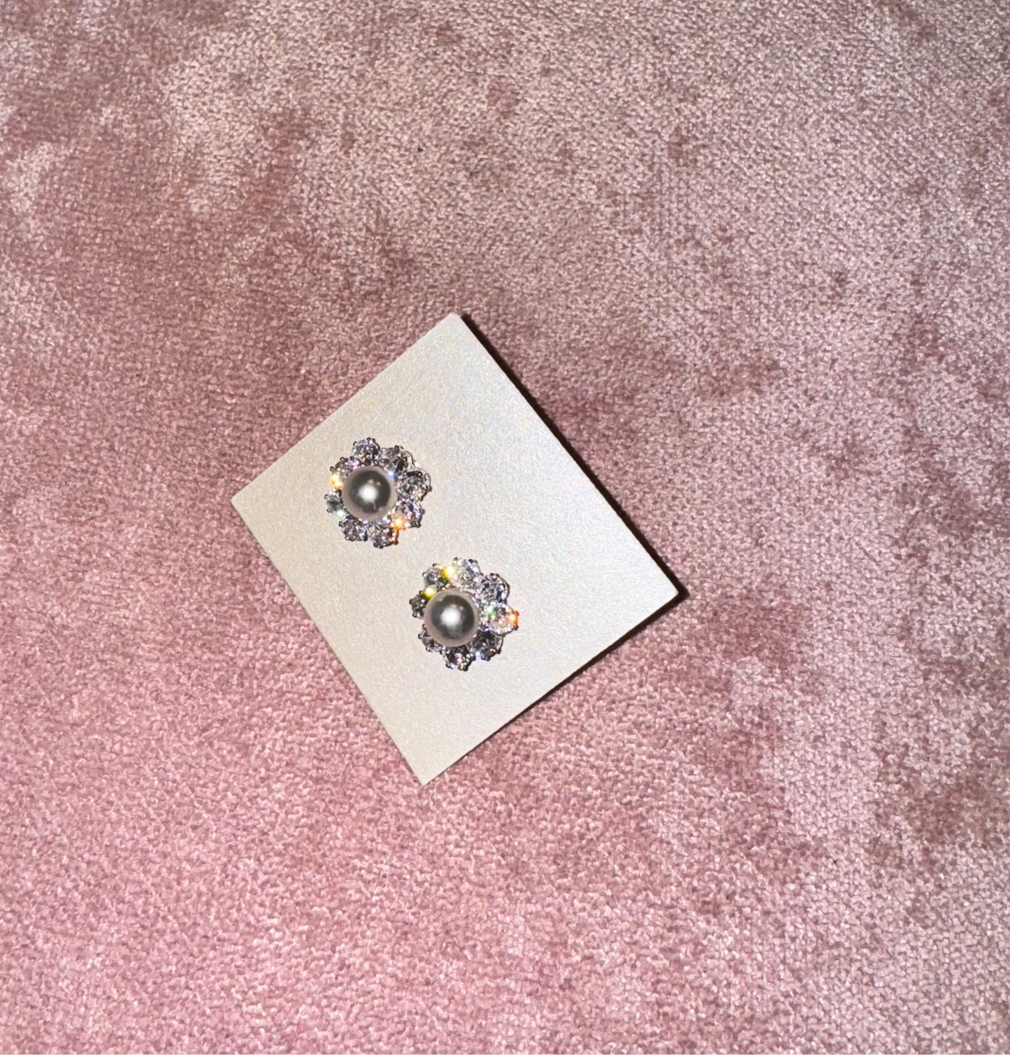 ARETE FLOR PERLA