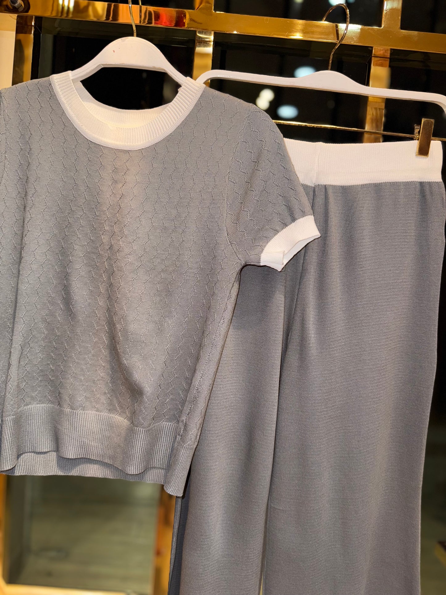 SET VIOLET GRIS