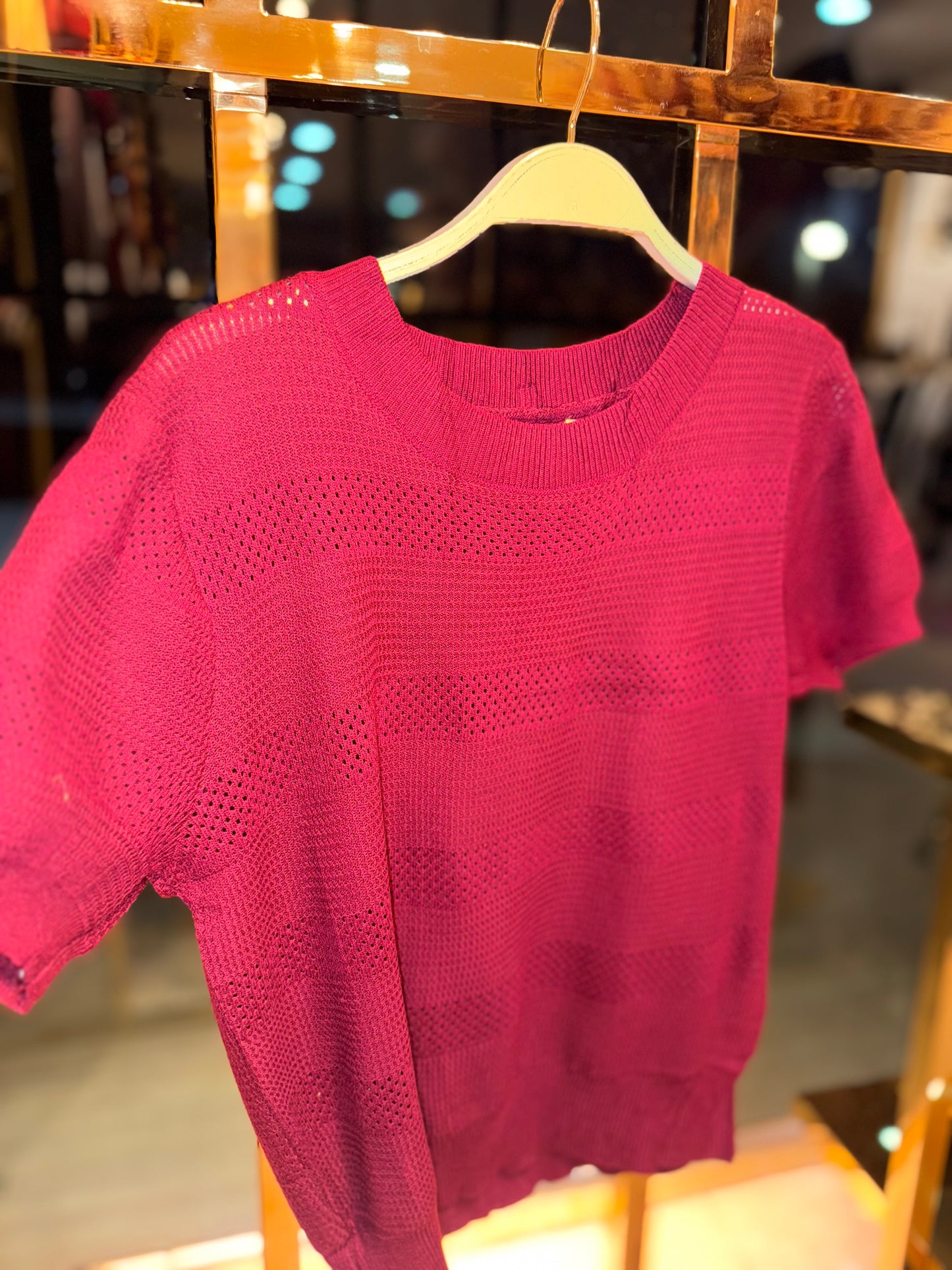 BLUSA TRACY VINO