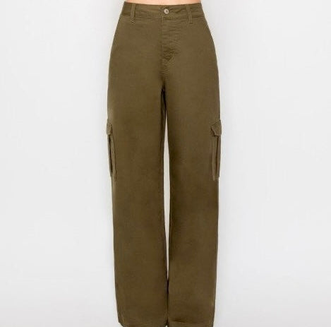 PANTALON CARGO WIDE LEG