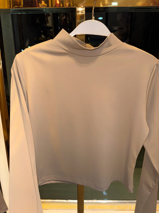 BLUSA BASIC KAKI
