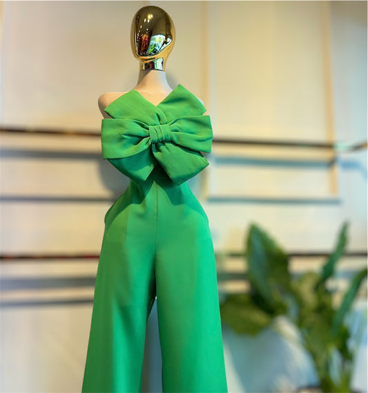 JUMPSUIT  BOW VERDE