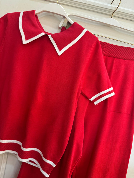 Set Milan rojo