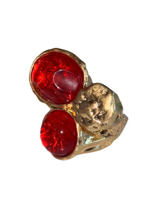 ANILLO GEMAS RED