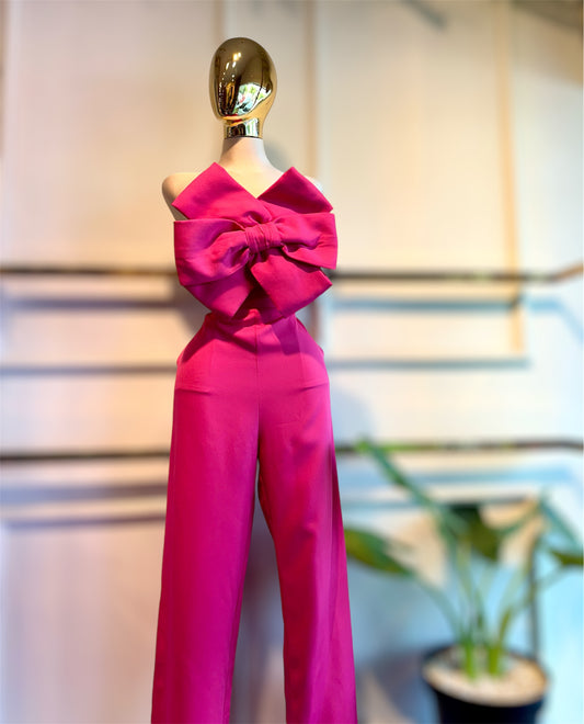 JUMPSUIT BOW ROSA