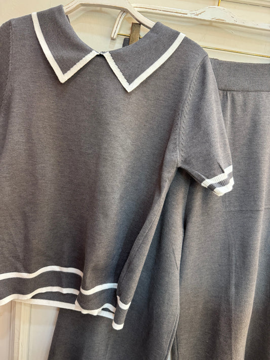Set Milan gris